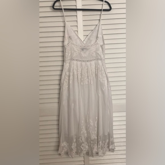 Sea New York Pleated Empire Crochet Midi Dress, 8 - Picture 8 of 13